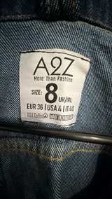 A2Z Ladies denim Jacket size 4US 8 UK NEW - Image 5