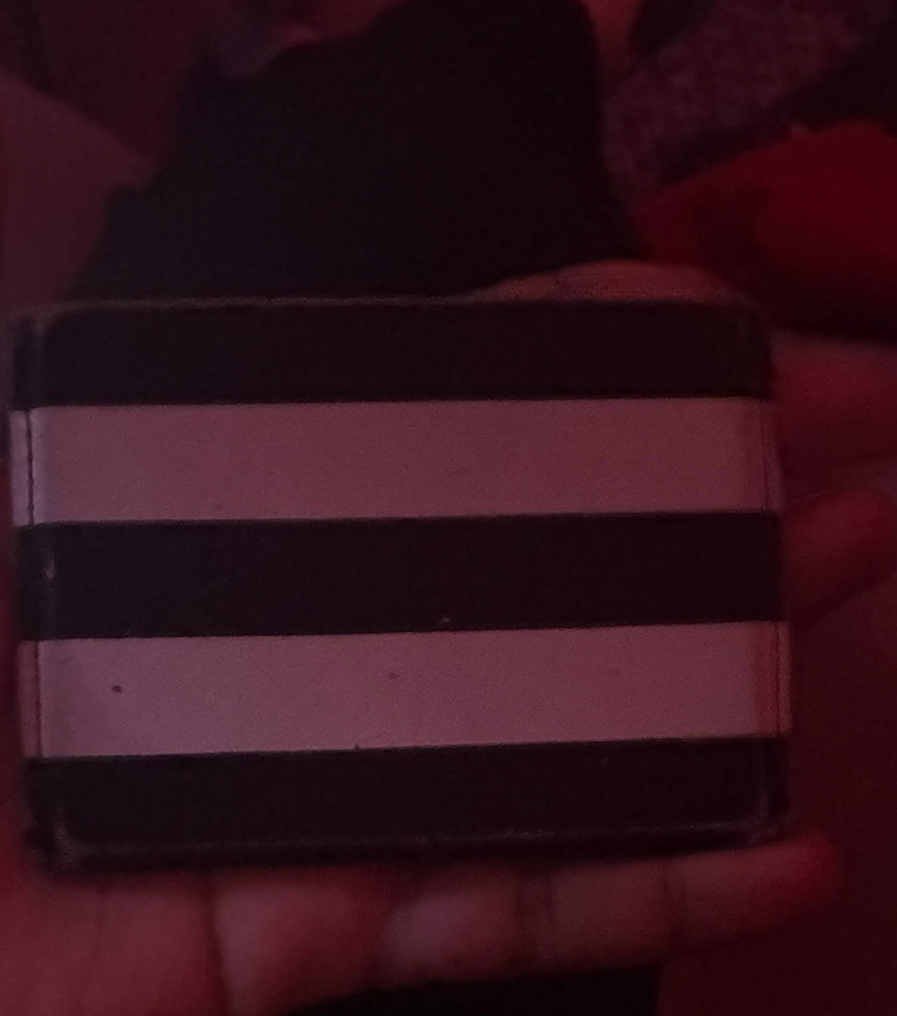 Henri Bendel Striped Card Holder