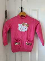 Hello Kitty Toddler Girls Pink Sweater Kids - Image 1