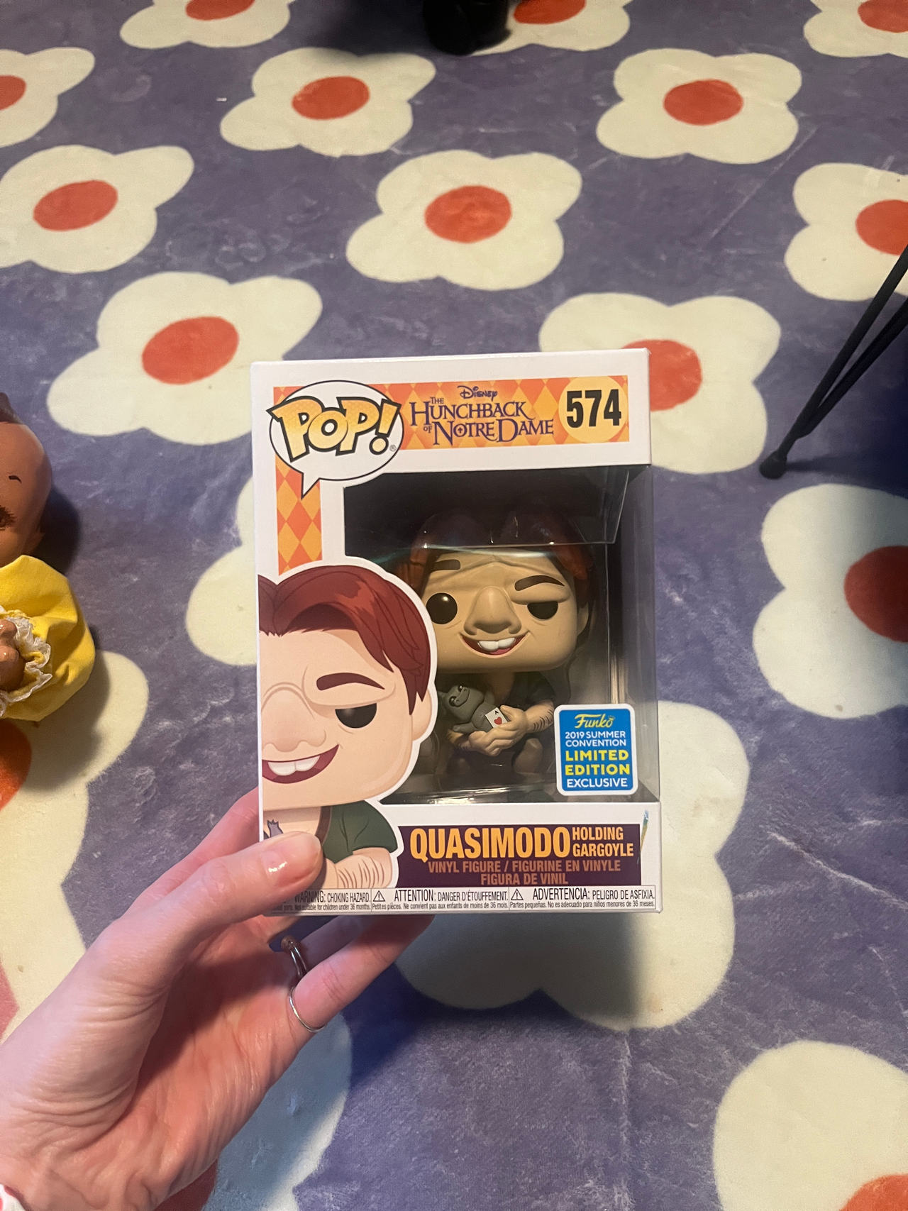 Funko Pop! Disney: The Hunchback of Notre Dame - Quasimodo Holding Gargoyle #574 (2019 Summer Convention Exclusive)
