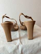 Lulus Emmalee Sand Strappy Heels size 8 NEW - Image 4
