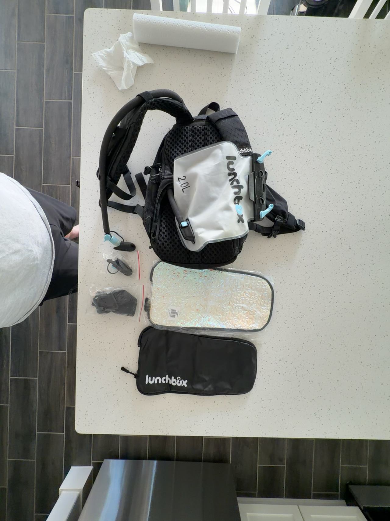 Lunchbox Hydration Pack Cloud Mesh 2.0L