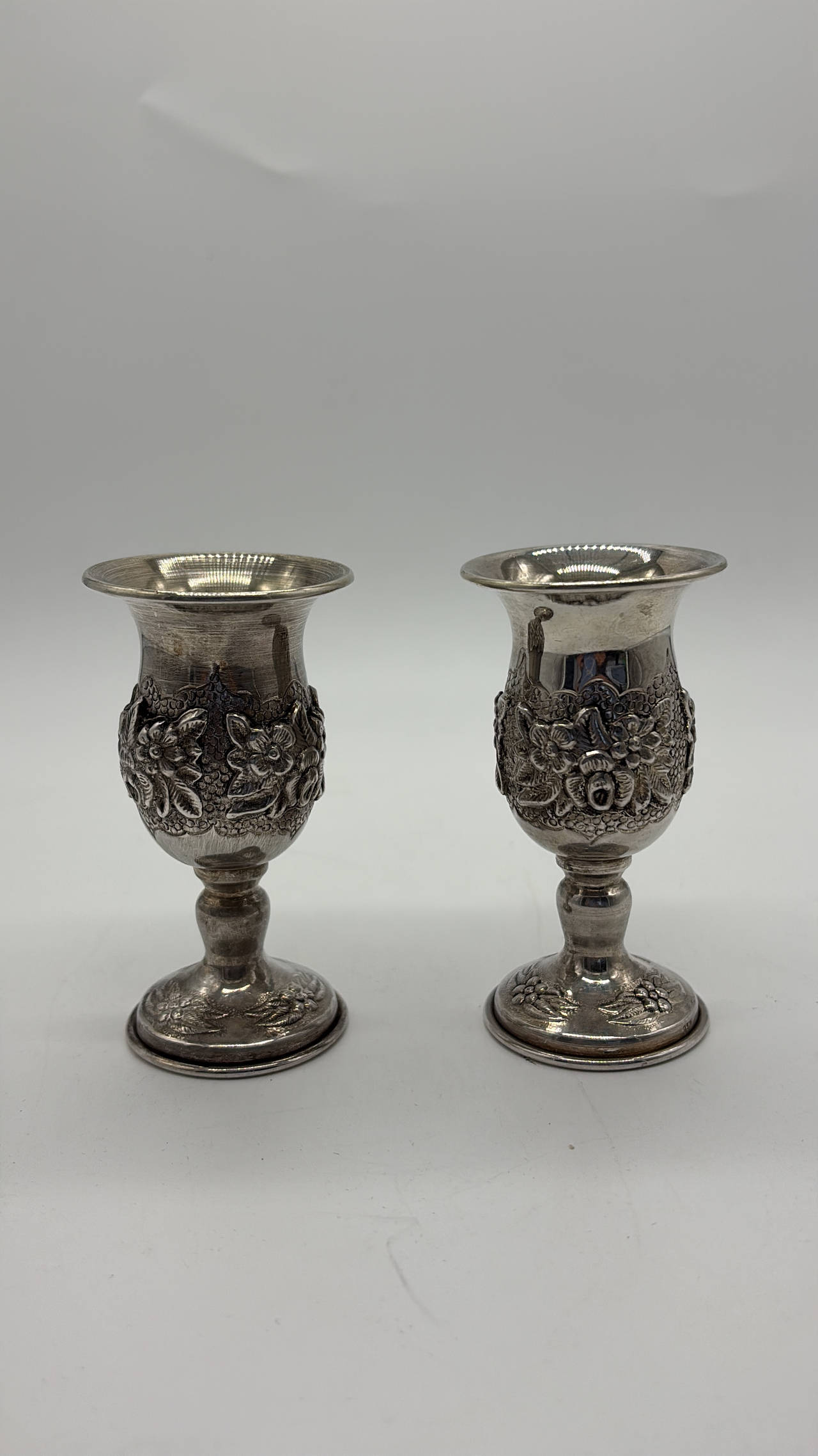Sterling Silver Kiddush Cups Cordial