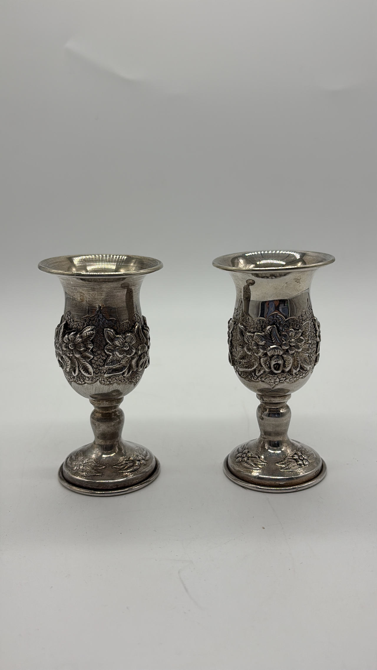 Sterling Silver Kiddush Cups Cordial