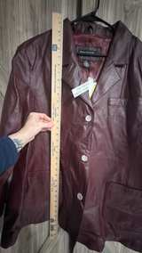 NWT Dialogue Genuine Leather Blazer Jacket size 3X - Image 8