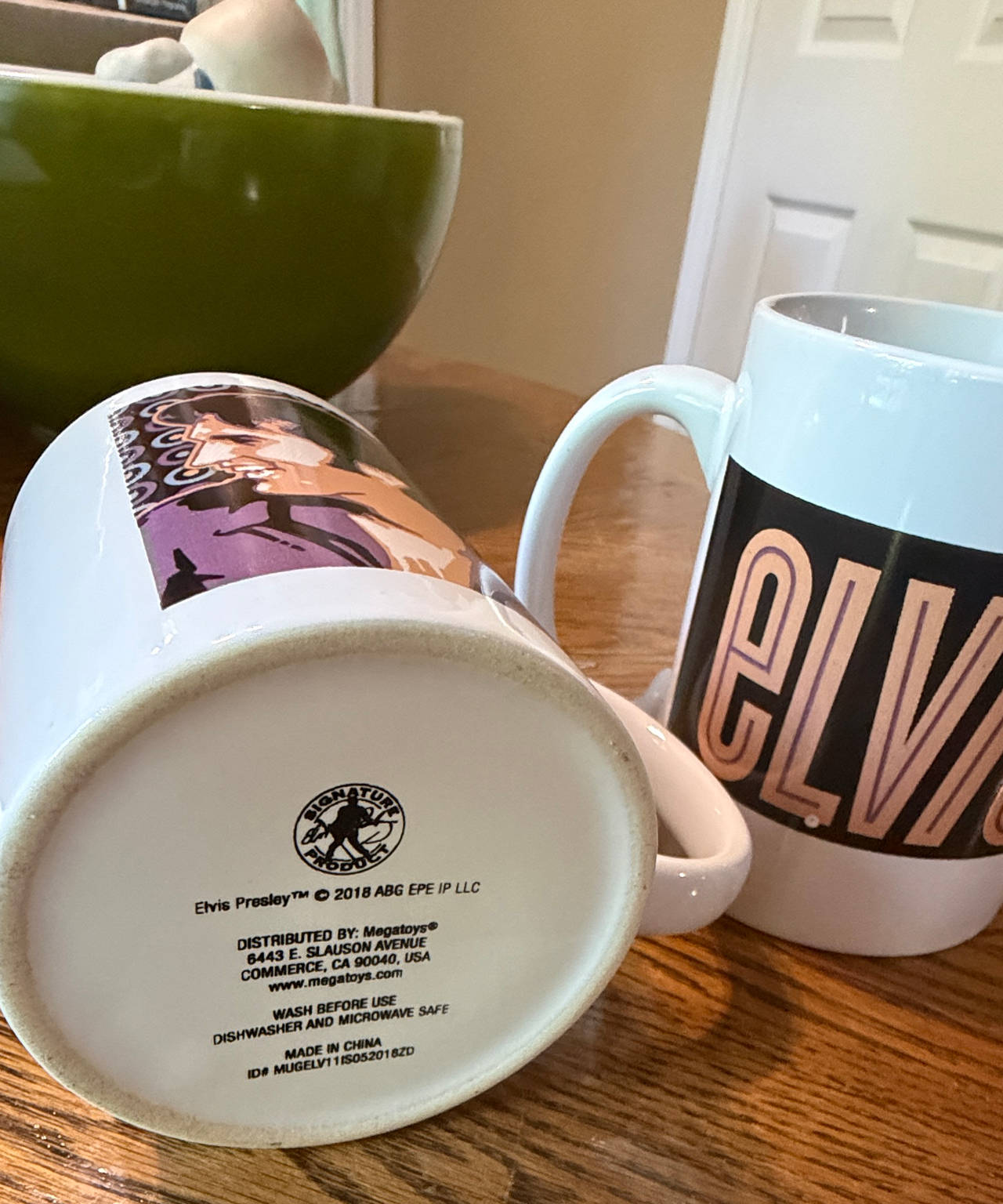 Elvis Presley Megatoys Ceramic Mug Set of 2