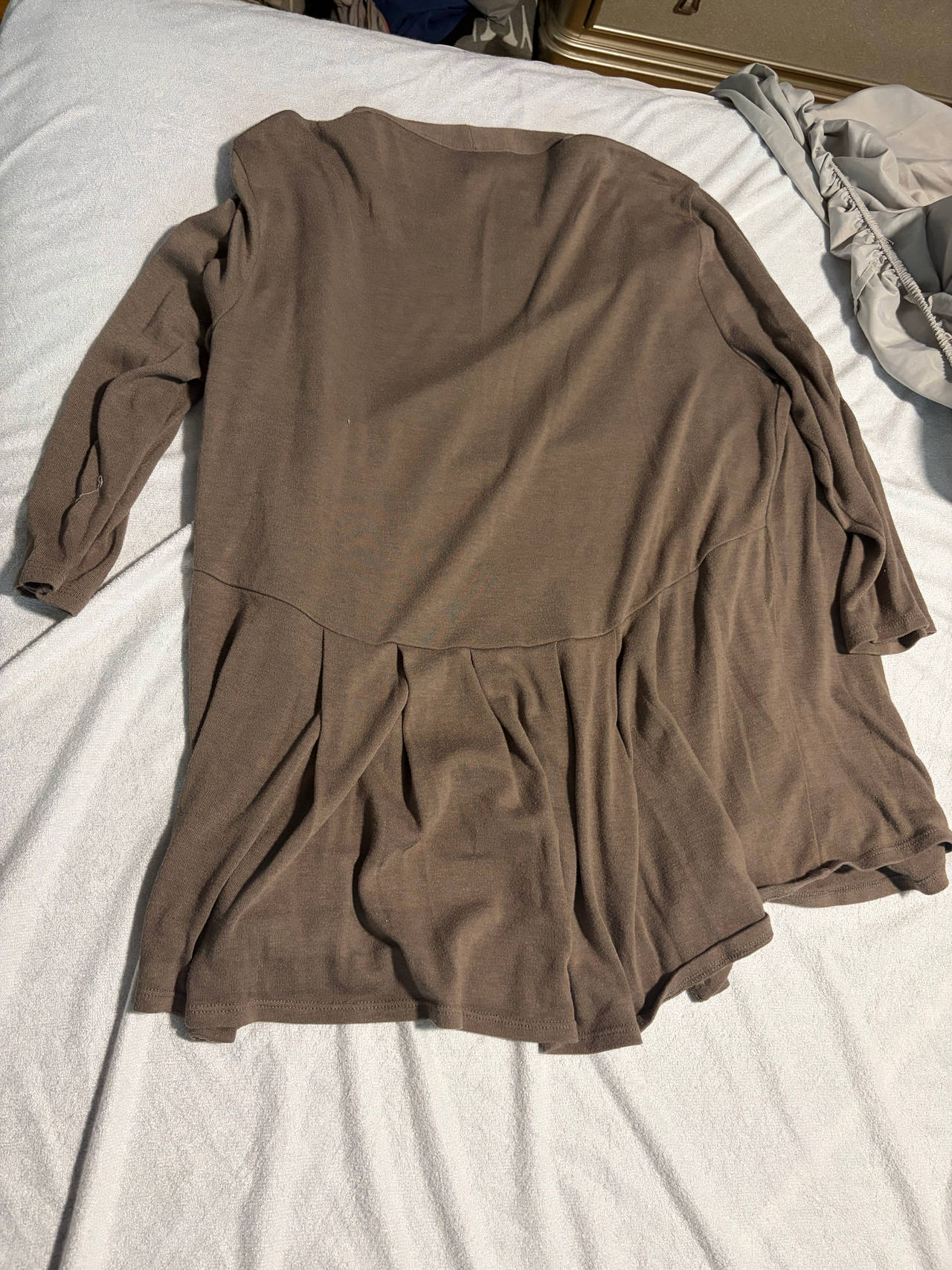 Studio Works Woman Faux Suede Zip Front Jacket