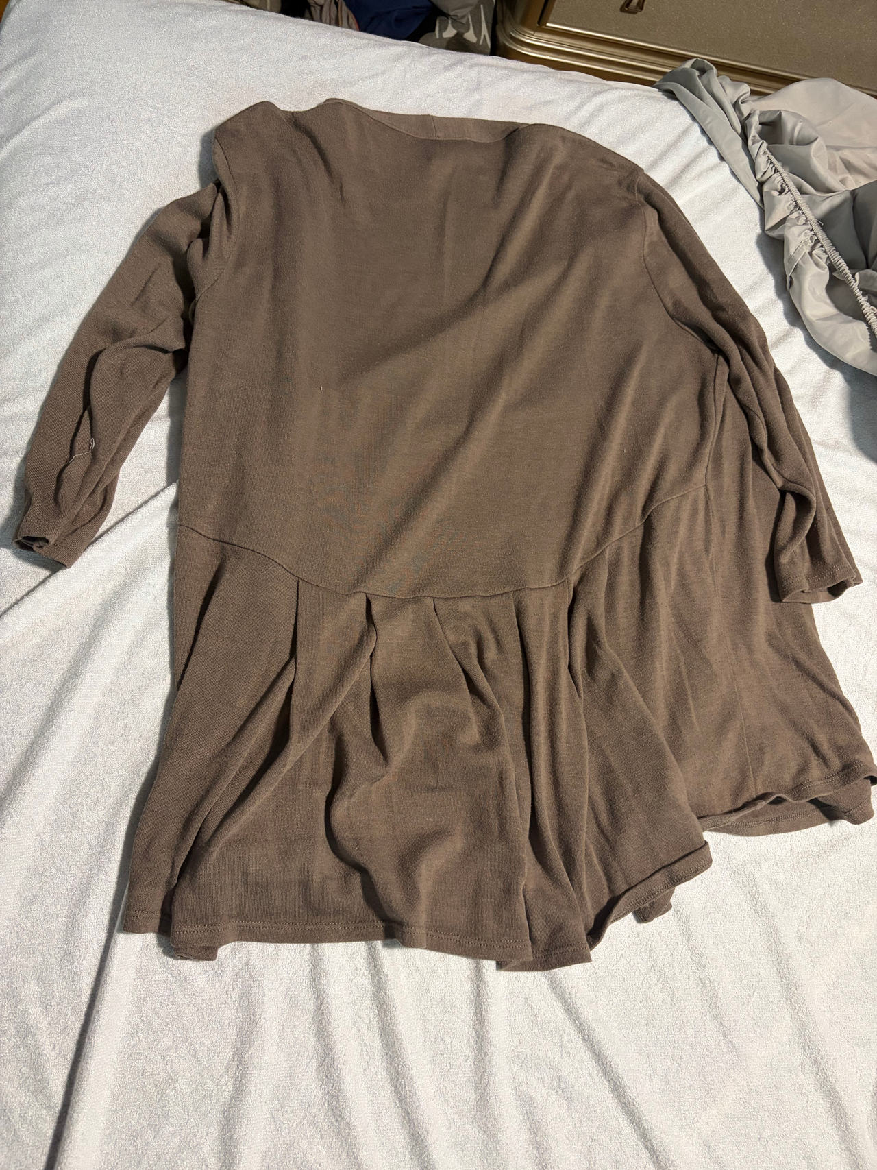 Studio Works Woman Faux Suede Zip Front Jacket