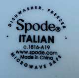 Spode Blue Italian Diamond Pickle Dish - Image 2