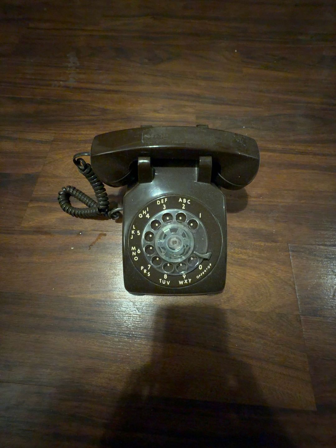 Stromberg-Carlson Model 500D Rotary Desk Phone Brown