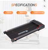 BalanceFrom SlimFold Dual-Mode Walking Pad Compact Under-Desk Electric Treadmill - Image 6