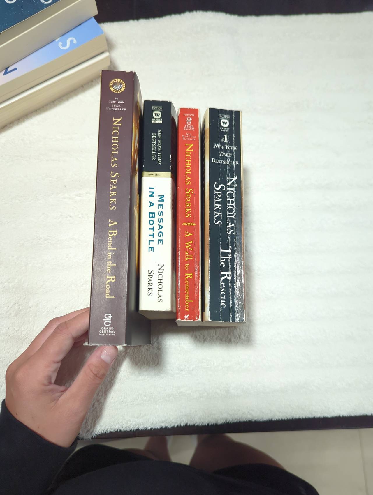 Nicholas Sparks Paperback Book Lot