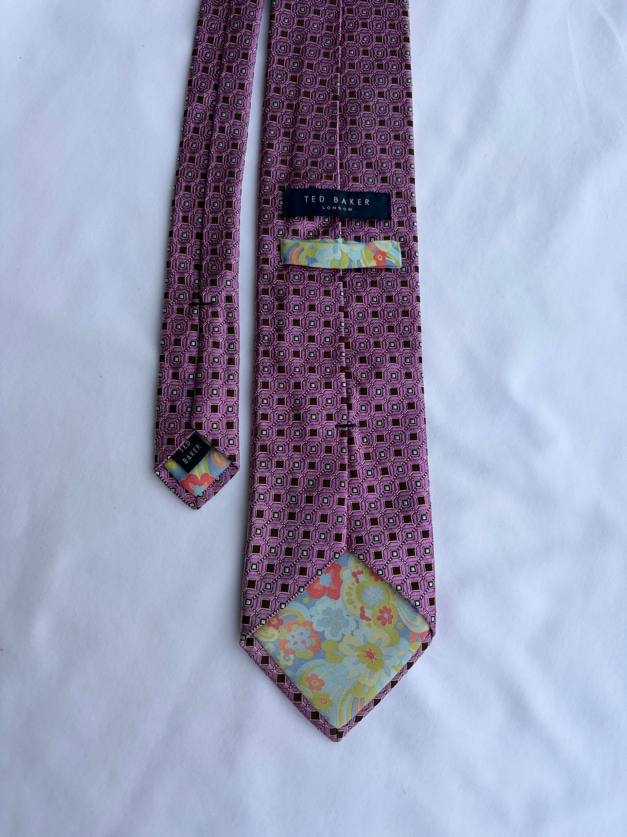 Ted Baker Geometric Silk Tie