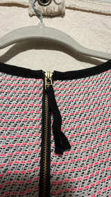 Banana Republic Framed Pink Tweed Mini Dress: 4 - Image 4