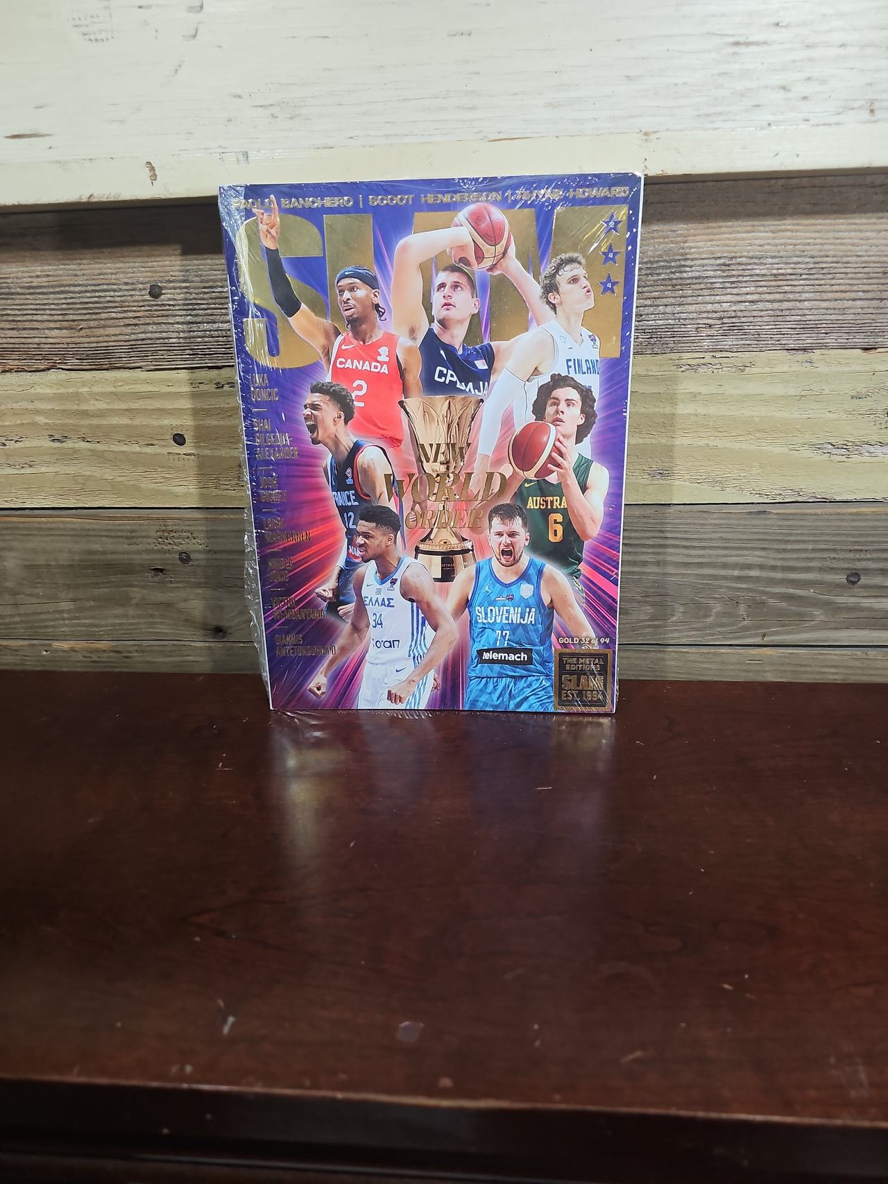 SLAM Magazine World Cup Metal Edition Gold 32/94