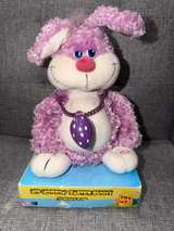 Gemmy Hip-Hoppin' Easter Bunny Pink Plush - Image 1