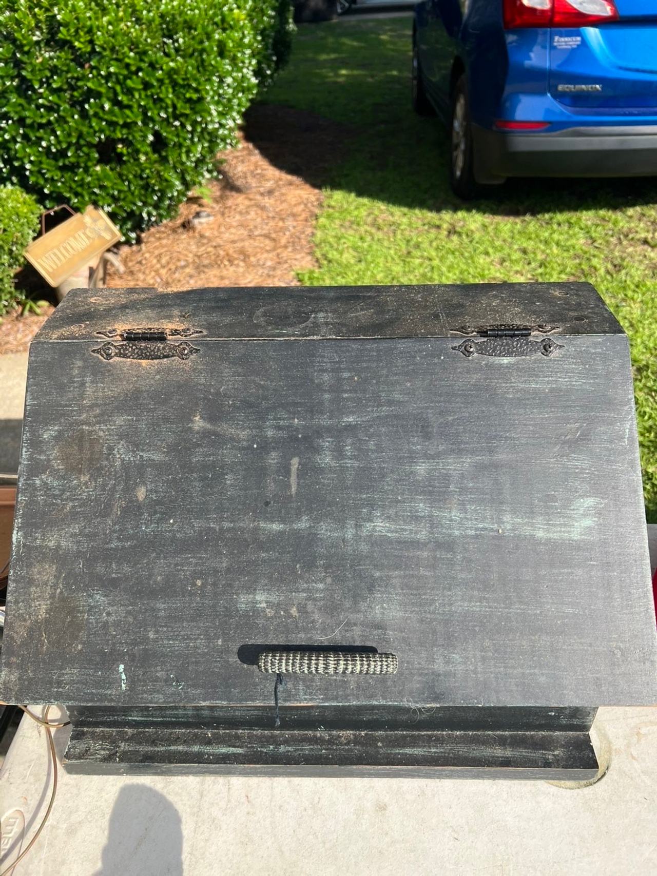 Rustic Wooden Bread Box