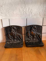End of the Trail Cast Iron Bookends - Image 4