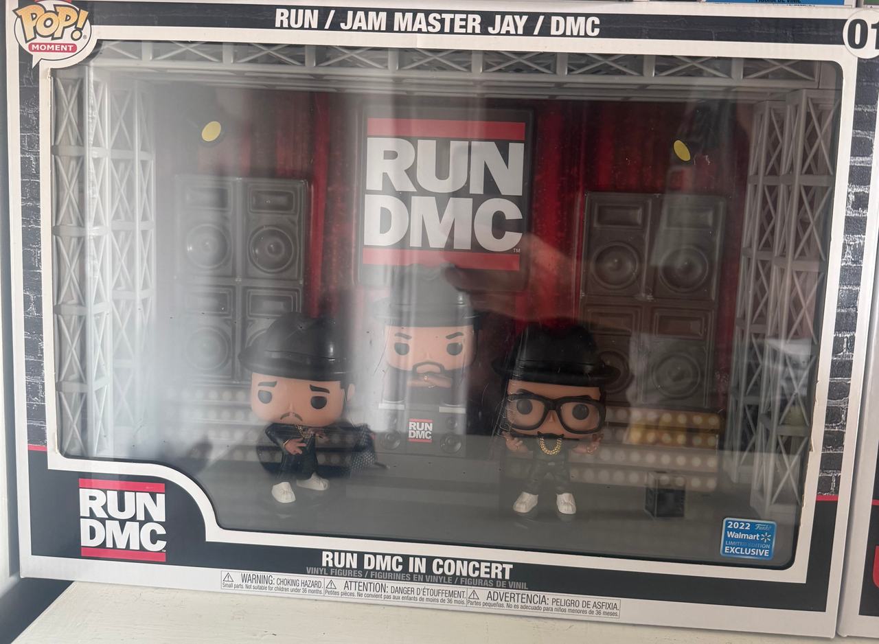 Funko Pop! Moment: Run DMC in Concert Walmart Exclusive #01