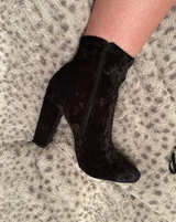 Velvet Ankle Boots - Image 6