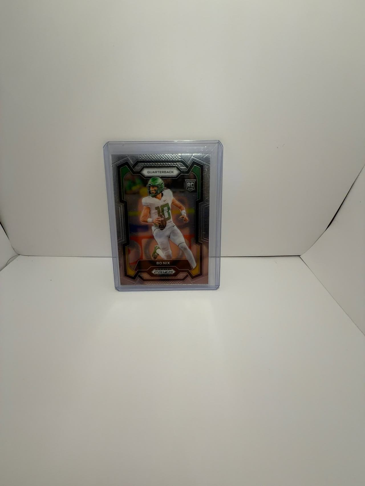 Panini Bo Nix 2024 Prizm Draft Picks Rookie Card #105