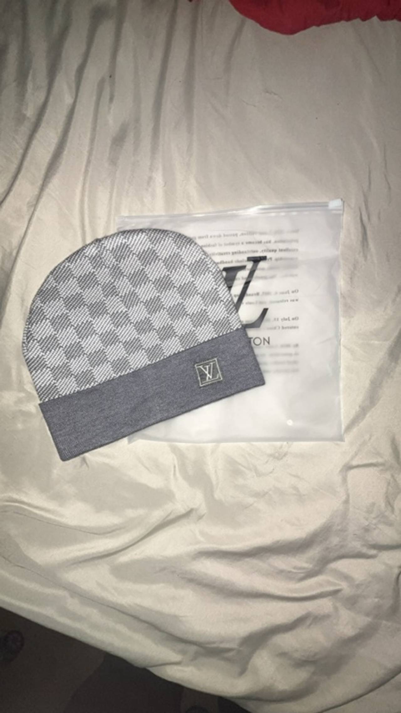 Louis Vuitton Neo Petit Damier Beanie Grey