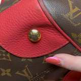Louis Vuitton Estrela Monogram Red Handbag - Image 7