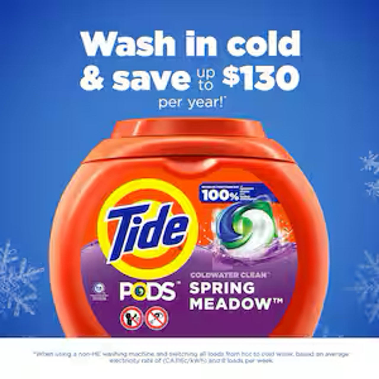 Tide PODS Coldwater Clean Spring Meadow Laundry Detergent Pacs