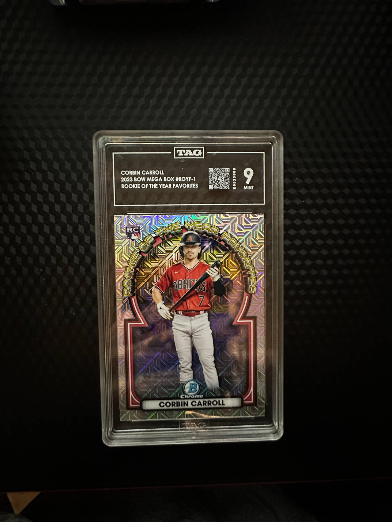 Corbin Carroll 2023 Bowman Mega Box Rookie Card