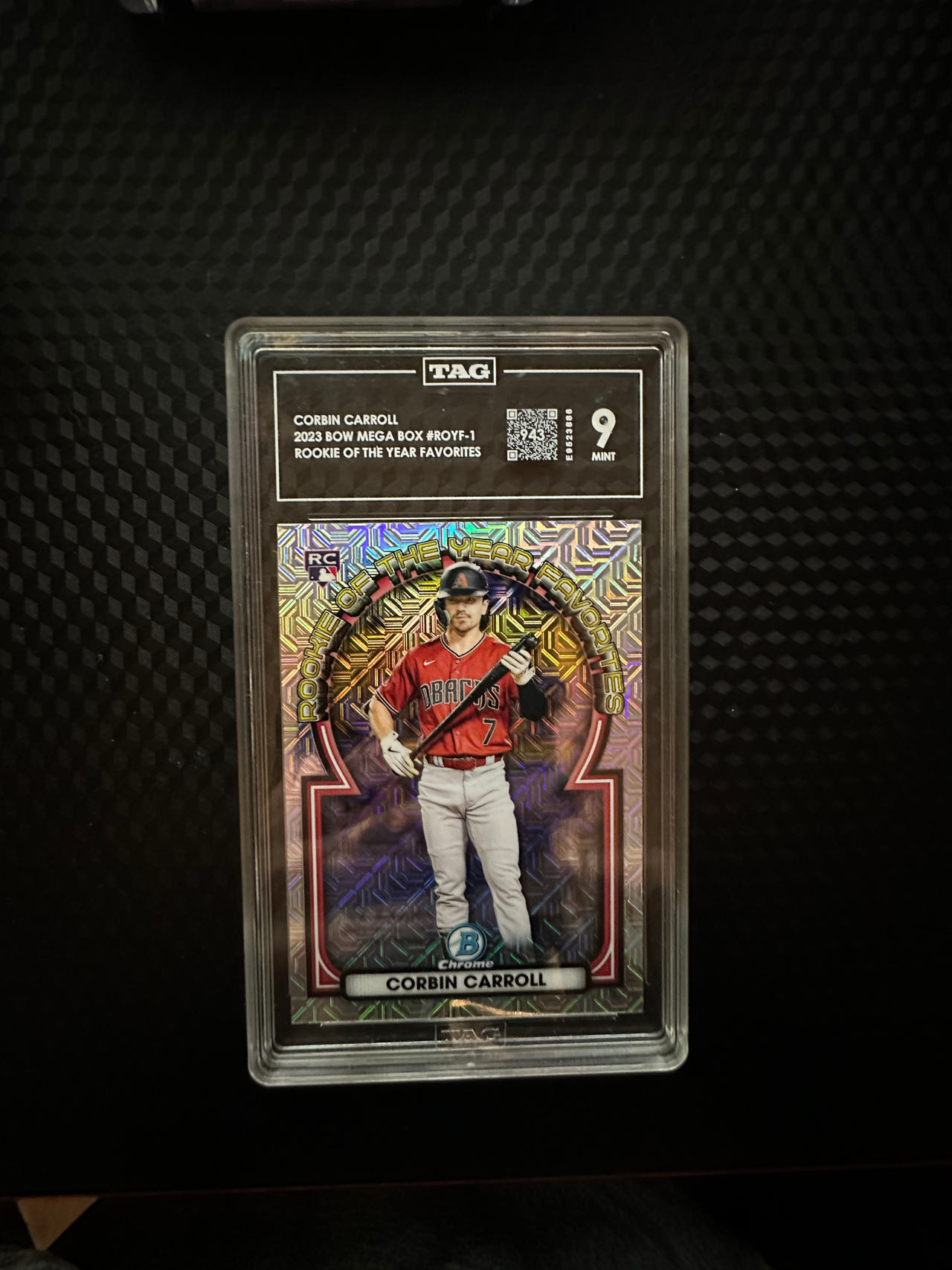 Corbin Carroll 2023 Bowman Mega Box Rookie Card