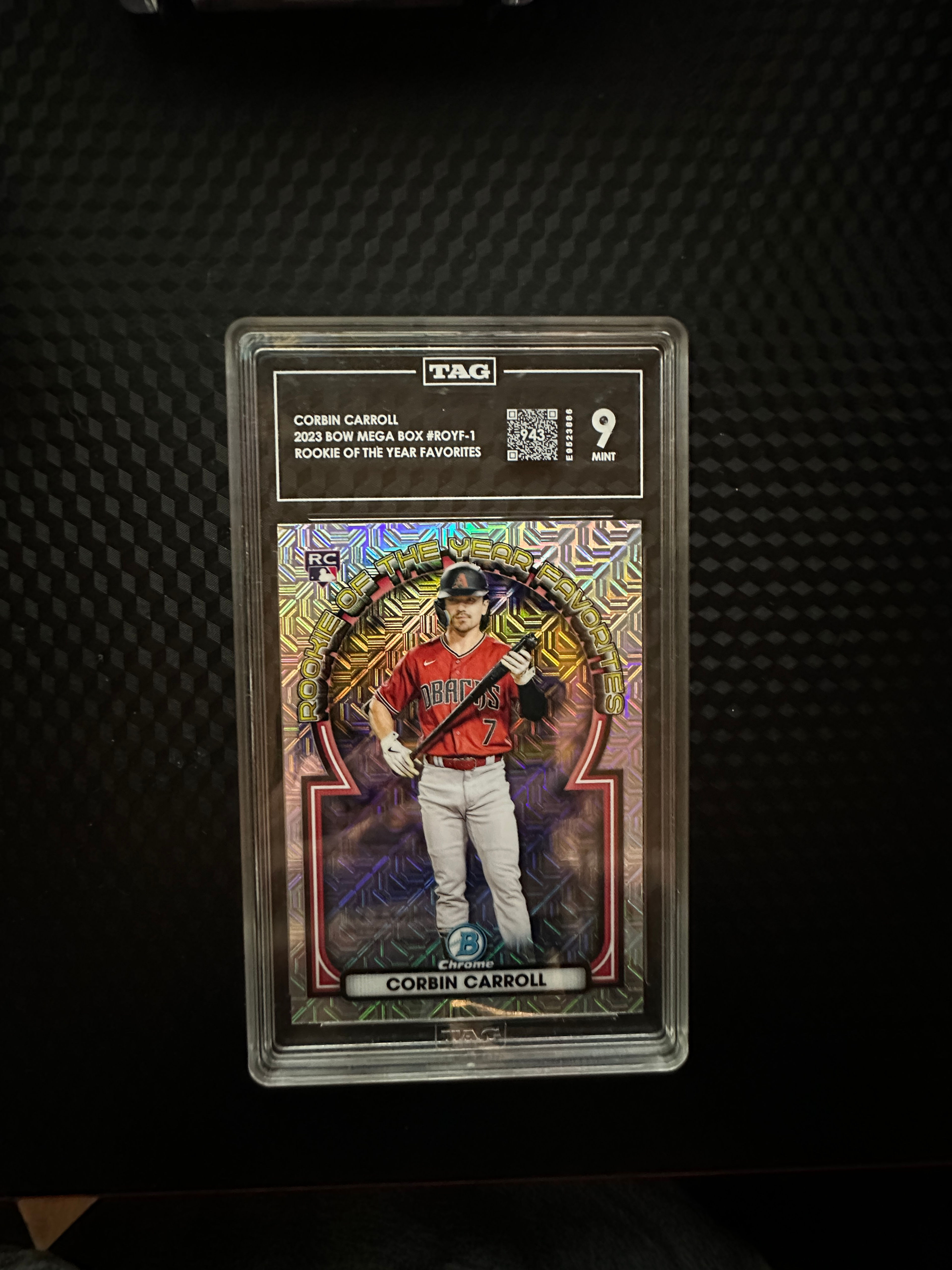 Corbin Carroll 2023 Bowman Mega Box Rookie Card