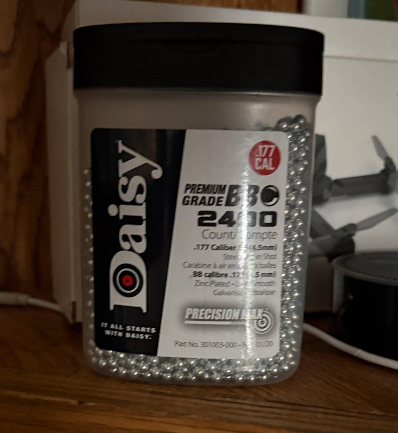 Daisy Precision Max .177 Caliber BBs, 2400 Count