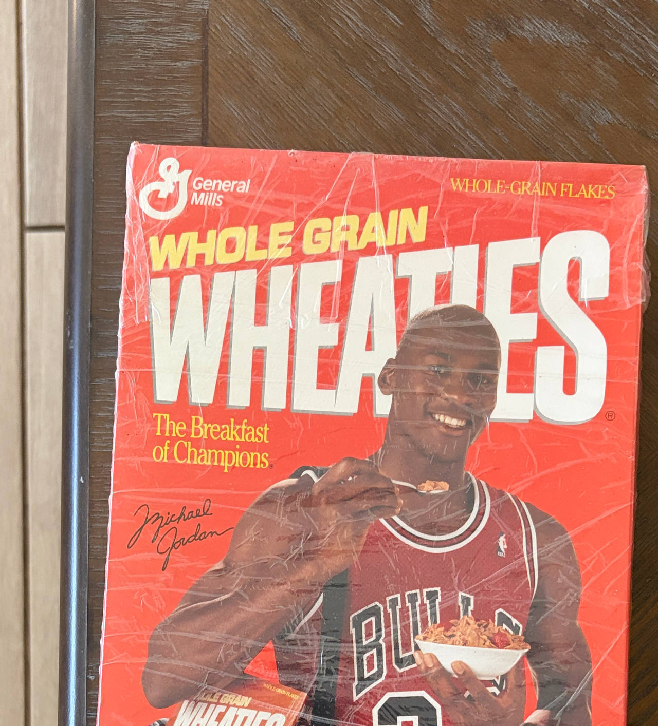 Michael Jordan Wheaties Cereal Box