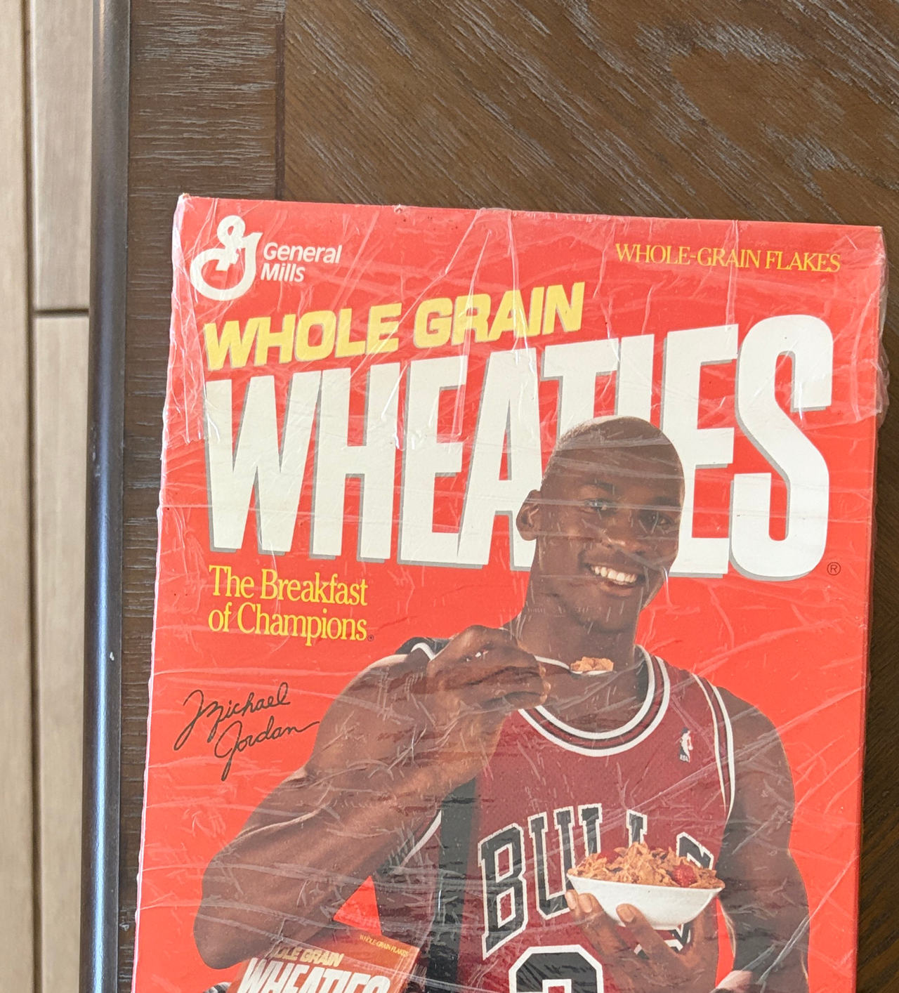 Michael Jordan Wheaties Cereal Box