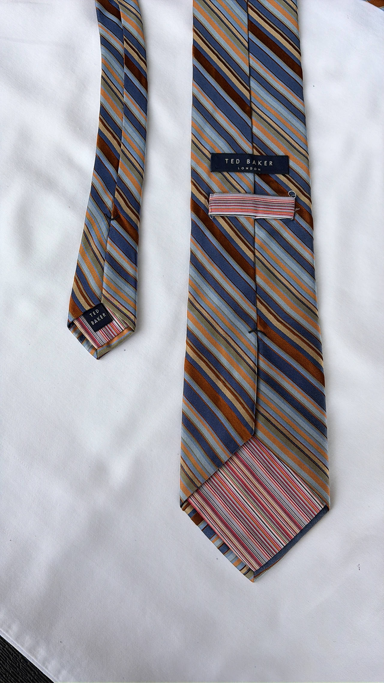 Ted Baker Silk Striped Tie