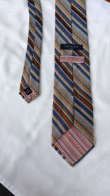 Ted Baker Silk Striped Tie - Image 1