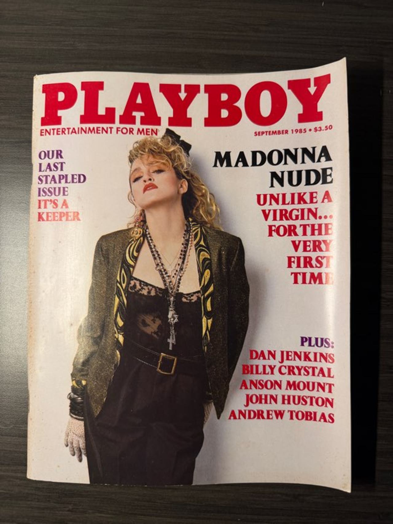 Playboy Magazine September 1985 Madonna Cover