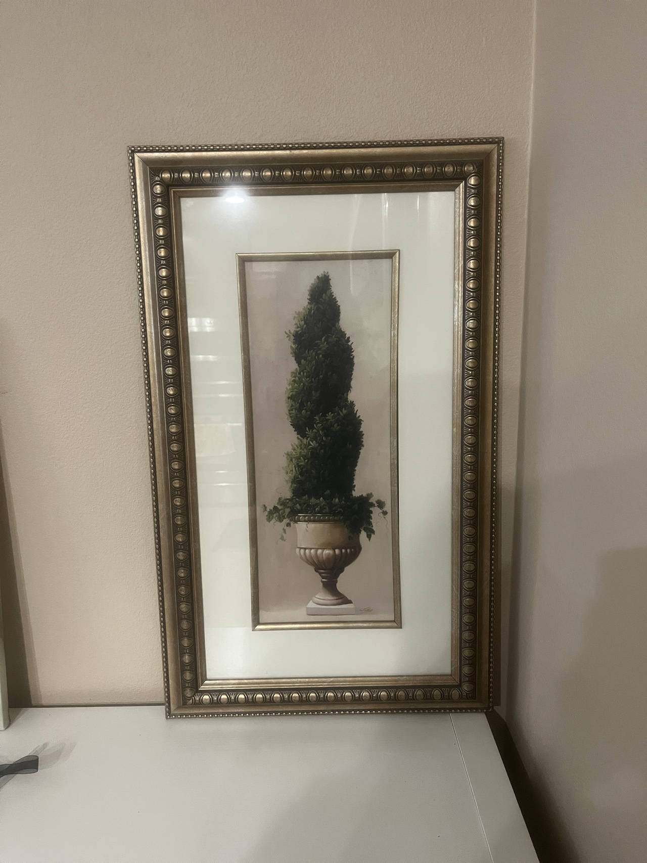 Framed Topiary Art Print