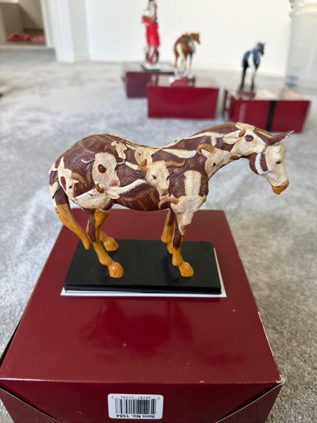 Trail of Painted Ponies  cow pony