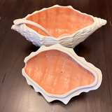 1991 Conch Seashell Soup Tureen 3 piece set - Image 3