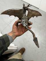 Handcrafted Metal Dragon Sculpture - Image 4