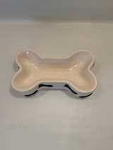 Bone Shaped Ceramic Pet Bowl - Image 5