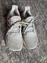adidas Ultraboost 19 Grey Solar Red Size 8 Mens - Image 6