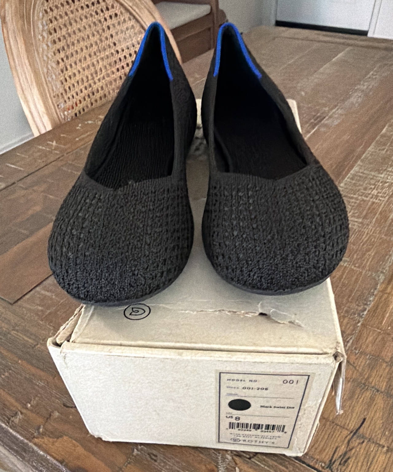 Rothy's The Flat Black Solid