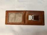 Fossil Men's Leather Magnetic Money Clip Wallet - Image 4