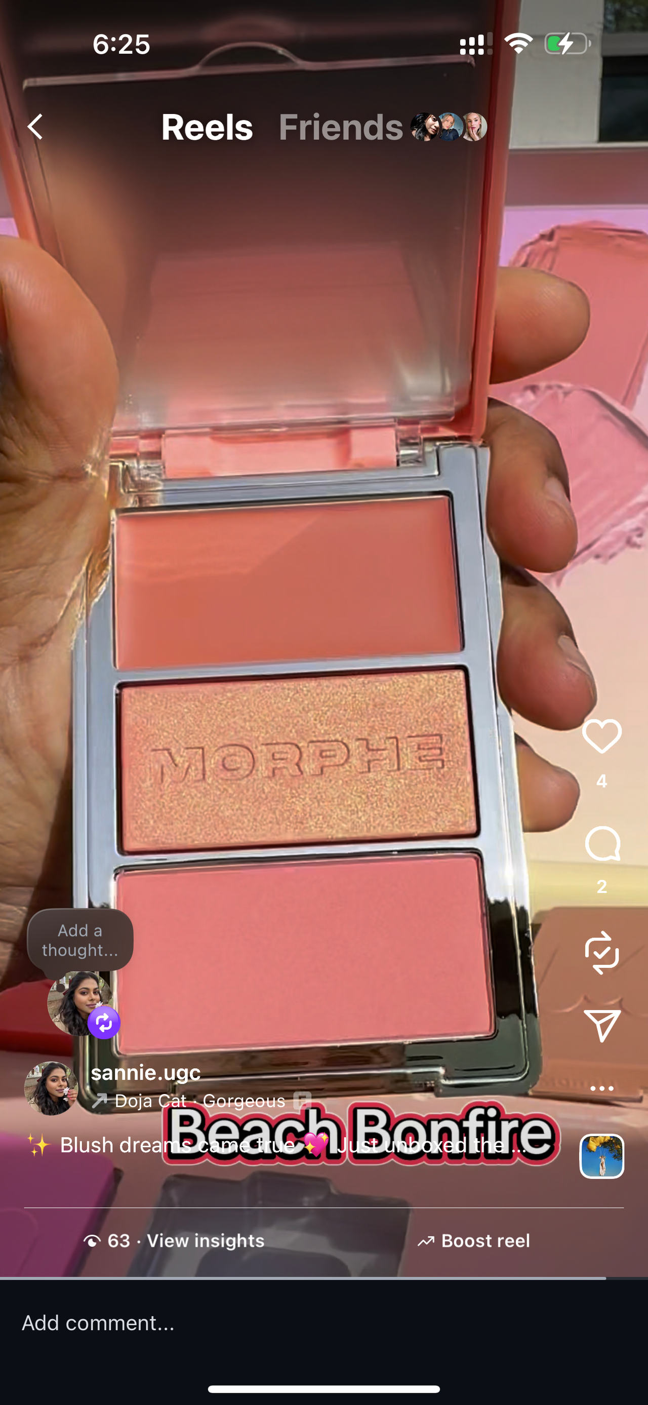 Morphe Blush Trio