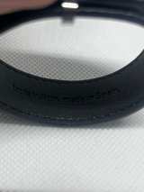 Louis Vuitton Slim Bracelet Black Leather 9‑Inch - Image 2