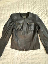 Uniform John Paul Richard Collarless Leather Jacket: 6 - Image 1