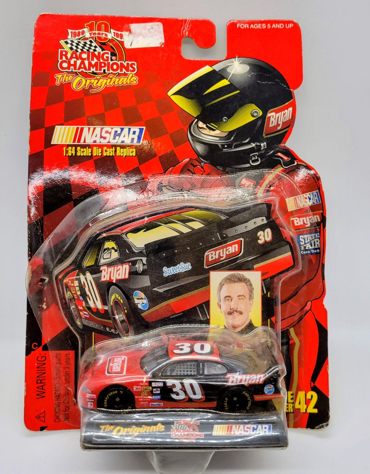 Racing Champions The Originals NASCAR 1:64 Derrike Cope #30 Bryan Foods