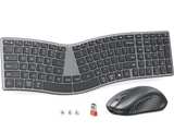 Meetion EK01 Wireless Ergonomic Keyboard and Mouse Combo - Image 1